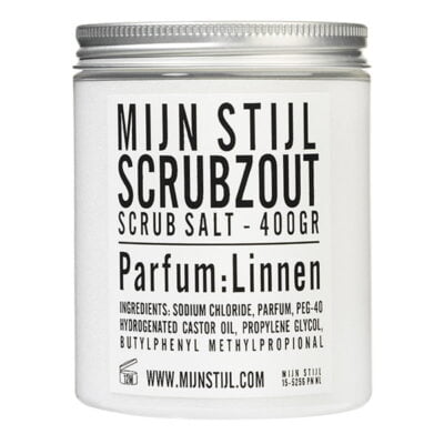 Scrubzout parfum Linnen 400gr