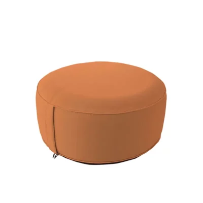 Opblaasbare outdoor poef oranje