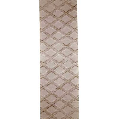 Katoenen loper beige 70 x 200cm