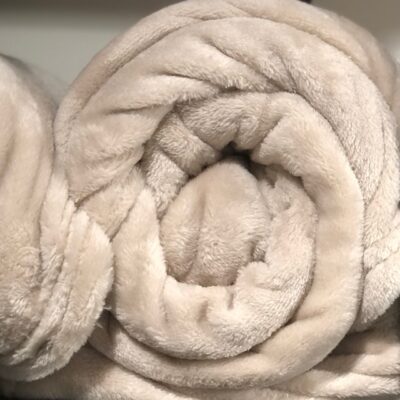 Fleecedeken Zand 2 x 1,5m