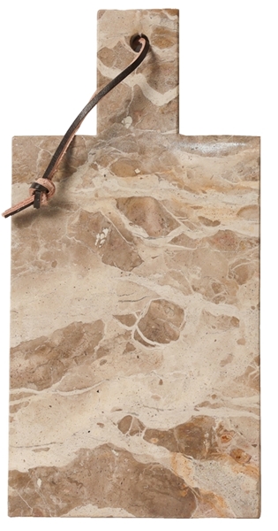 Marmeren serveerplank beige S